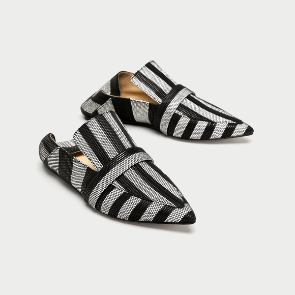 striped mules